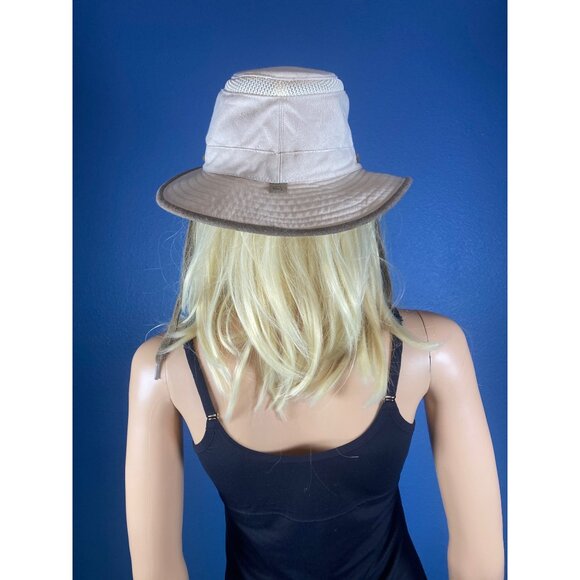 Tilley TMH55 Organic Airflo Sun Hat 7 1/4 Medium Beige - Picture 5 of 14